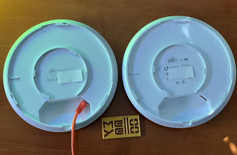 UniFi Pro Access Point size comparison